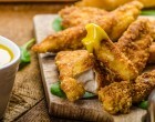 Crispy Baked Cheddar Dijon Chicken Tenders