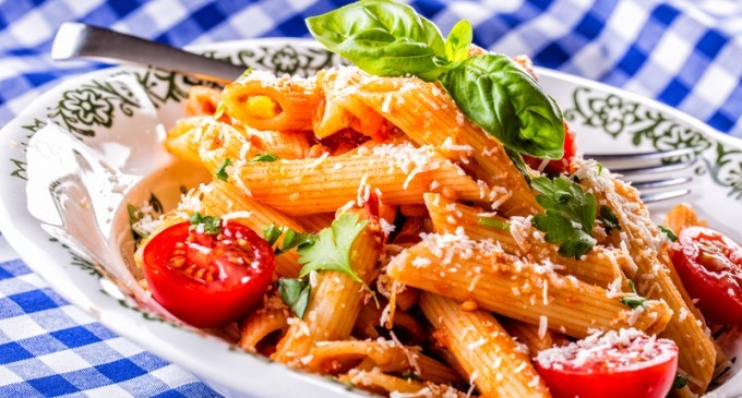 The Pasta Sauce For This White Bean, Penne & Garlic Recipe Is Unlike Anything You’ve Ever Had Before