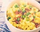 This Easy Mexican Mac & Cheese Recipe Is Slow Cooked In A Crock Pot With Smoky Bacon!
