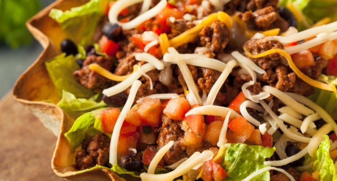 This Delicious Taco Salad Has A Few Special Ingredients Packed Inside That Make It Truly Unique!