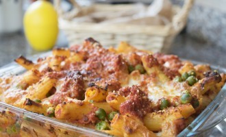 You’ve Probably Had Rigatoni Before, But Have You Have It With Sumptuous Parmesan Chicken Nuggets?