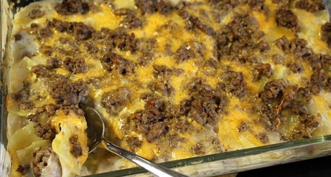 Forget Hamburger Helper When You Have This Hamburger & Potato Casserole