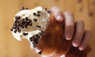 Who Would Want A Boring Waffle Cone When You Can Make This Epic Cinnamon Roll Inspired Version?