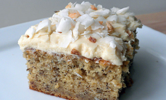 When Was The Last Time You Made A Luscious Banana Cake With A Rich Cream Cheese Frosting?