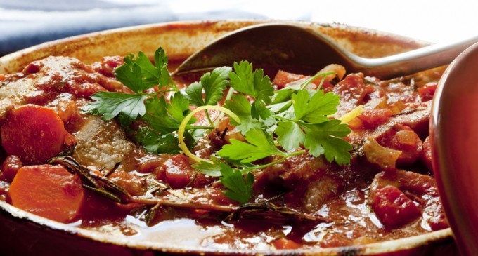 This Bacon, Beef & Lentil Stew Can Be Made Under Half An Hour