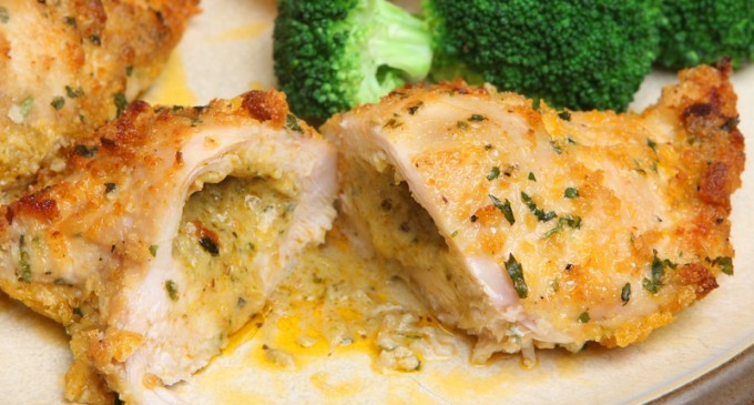 Stuffed With Creamy Garlic Butter & Cheese This Chicken Dish Is Unlike Anything You Have Ever Had Before!