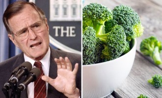 George H. W. Bush Has A Serious Vendetta For Broccoli & We Can’t Stop Laughing About It!