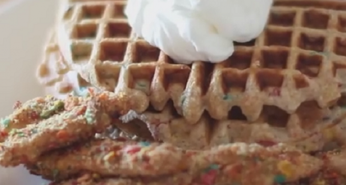 Forget About Your Regular Recipe For Chicken & Waffles This Updated Version Is A Heck Of A Lot Better!