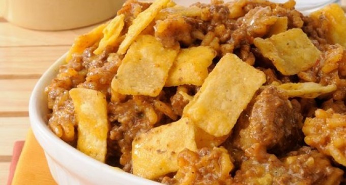 This Frito Casserole is a Classic Dish