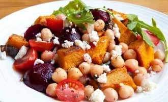We Are Absolutely Obsessed With This Chickpea, Beet & Squash Salad!