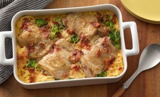 This Smothered Chicken Casserole Has A Secret Ingredient; You’ll Never Guess What We Added In