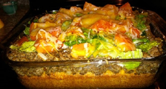 This Taco Cornbread Casserole Needs To Be On The Menu Tonight: It’s Both Easy & Delicious!