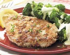 Asiago-Crusted Pork Chops