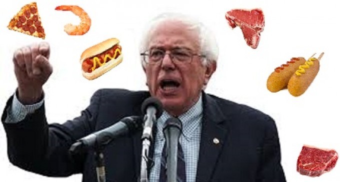 Sorry Vegetarians: Bernie Sander’s Likes Eating Meat & He’s Not Afraid To Push His Ideas On Why It’s Good For You