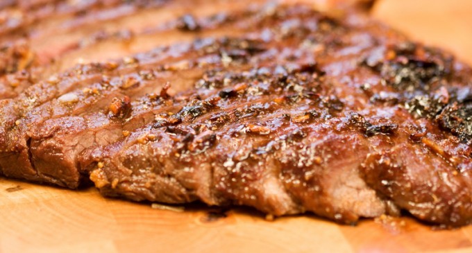 This Grilled Flank Steak Was Marinated In Some Of The Tastiest Herbs & Spices We’ve Ever Seen Before!