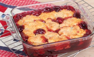 Believe It Or Not But The Secret Ingredient We Added To Our Cherry Cobbler Recipe Really Made A Big Difference