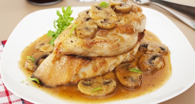 Slow Cooker Chicken Marsala