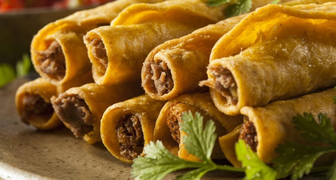 Spice Things Up With These Chorizo Breakfast Taquitos?