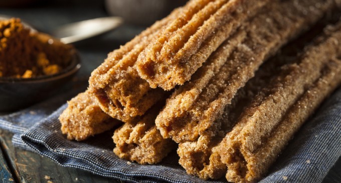 Rolled In Cinnamon & Sugar These Golden Fried Churros Couldn’t Get Any More Addicting