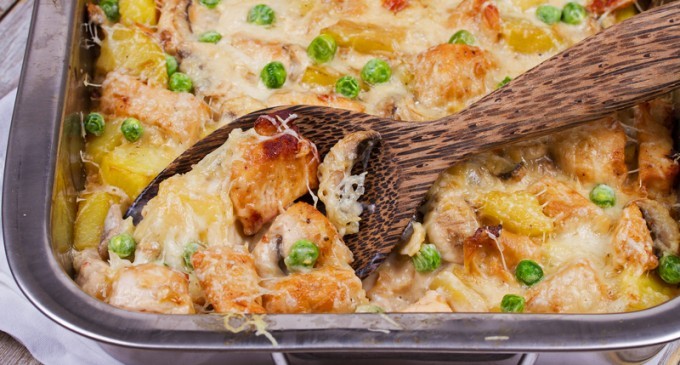 This Barbecue Bubble Up Chicken Bake Actually Made Us Fall In Love With Casseroles All Over Again