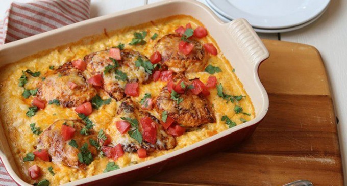 This Isn’t An Ordinary Chicken Casserole; We Added A Few Ingredients That Really Turn Up The Heat!