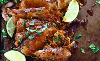 Forget The BBQ & Make It In The Crock Pot: Try Our Slow Cooked Honey Lime Ginger Pork Recipe Instead!