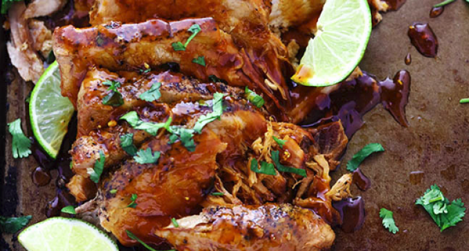 Forget The BBQ & Make It In The Crock Pot: Try Our Slow Cooked Honey Lime Ginger Pork Recipe Instead!
