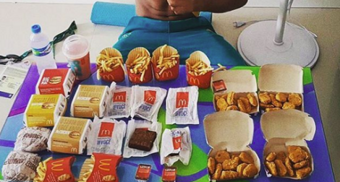 When We Saw How Much McDonald’s This Olympic Athlete  Ate We Were Completely Shocked!