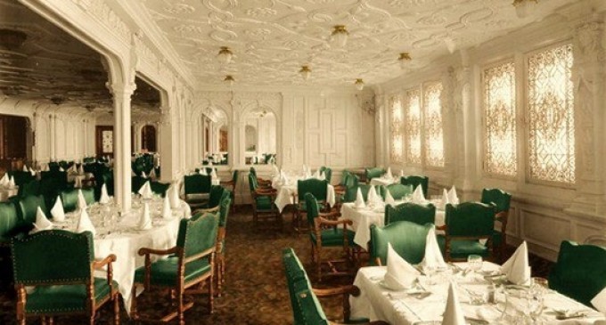 The Way That Passengers Aboard The RSS Titanic Ate 100 Years Ago Is Way Different Than How We Do Now!