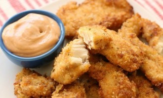Why Buy Frozen Chicken Strips When You Can Make Them Yourself? We Even Have A Recipe For The Sauce!