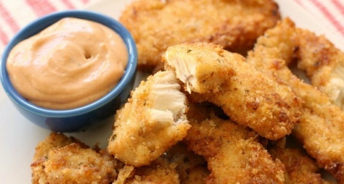 Why Buy Frozen Chicken Strips When You Can Make Them Yourself? We Even Have A Recipe For The Sauce!