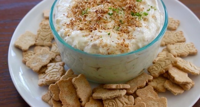 Skip The Fork & Break Out The Graham Crackers For Our Coconut Key Lime Cheesecake Dip