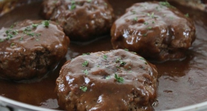 If You’re Looking For A Good Recipe For Salisbury Steak Smothered In A Rich Sauce Then You’ll Love This!