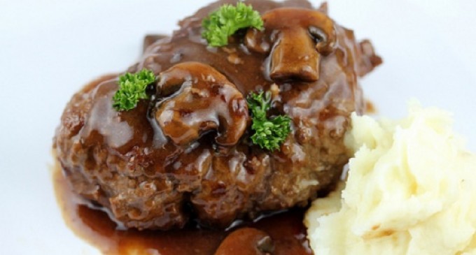 These Salisbury Steaks With A Mushroom & Onion Gravy Are Unlike Anything We Ever Had Before