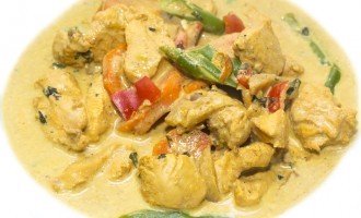 Put That Crock Pot To Good Use & Make This Slow Cooked Basil Chicken With Coconut Curry; It’s Worth The Effort