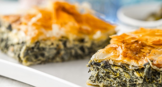 This Amazing Greek Dish Combines Bold Flavors & Has A Beautiful Golden Flaky Crust!