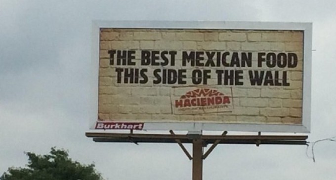 A Restaurant In Indiana Made A Clever Billboard That Had A Political Spin & Now People Are Offended!