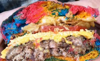 Ever Imagine What A Gourmet Hamburger Buy Willy Wonka Would Look & Taste Like?
