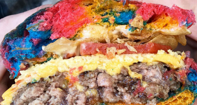 Ever Imagine What A Gourmet Hamburger Buy Willy Wonka Would Look & Taste Like?