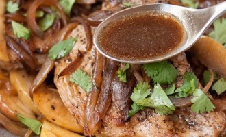 These Tender Pork Chops Were Slowly Simmered In Our Crock Pot & Then Topped Off With A Rich Homemade Gravy