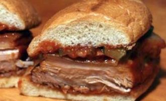 Why Wait In Line? Make This Copy-Cat Recipe For McDonald’s Famous McRib Sandwich At Home!