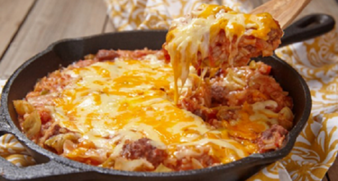 This German Casserole Has Flavor, Spice & Everything Anyone Could Possibly Want In A Cheesy, Beefy Dish