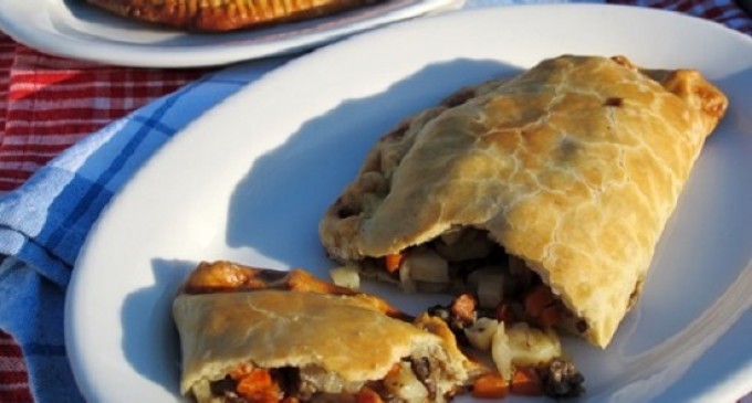 These Meaty-Veggie Packed Pies Are A Staple In England & Taste Just Like A Calzone!