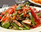 A Couple Was Enjoying Dinner At A Chinese Restaurant When Something Fell From The Ceiling Right In Their Food!