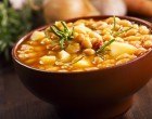 This Bean & Bacon Soup Was Full Of Flavor & Of Course; Loaded With Smoky, Crispy Bacon!