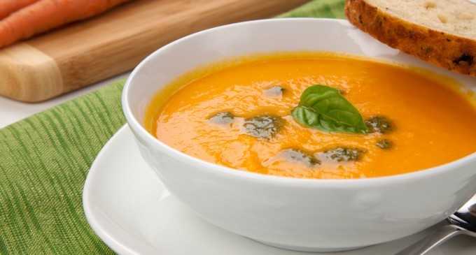 This Carrot & Thyme Inspired Soup Is Creamy, Hearty & Tastes Amazing Around This Time Of Year