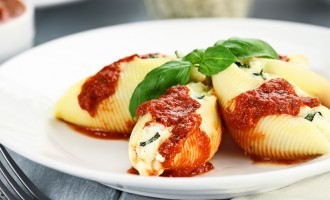 With This Five Ingredient, No Fuss Stuffed Shell Recipe; Dinner Is On The Table In No Time