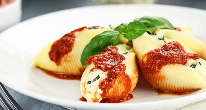 With This Five Ingredient, No Fuss Stuffed Shell Recipe; Dinner Is On The Table In No Time