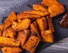 Looking For A Savory Side Dish? These Savory Maple & Thyme Sweet Potatoes Are Baked To Perfection