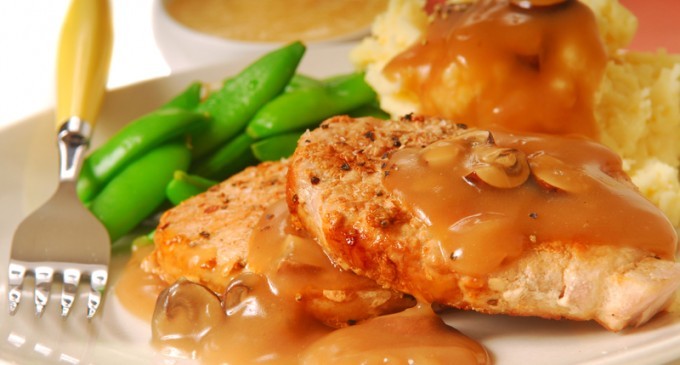 There Are Never Any Leftovers Of This Slow Cooked & Smothered Pork Chop Recipe